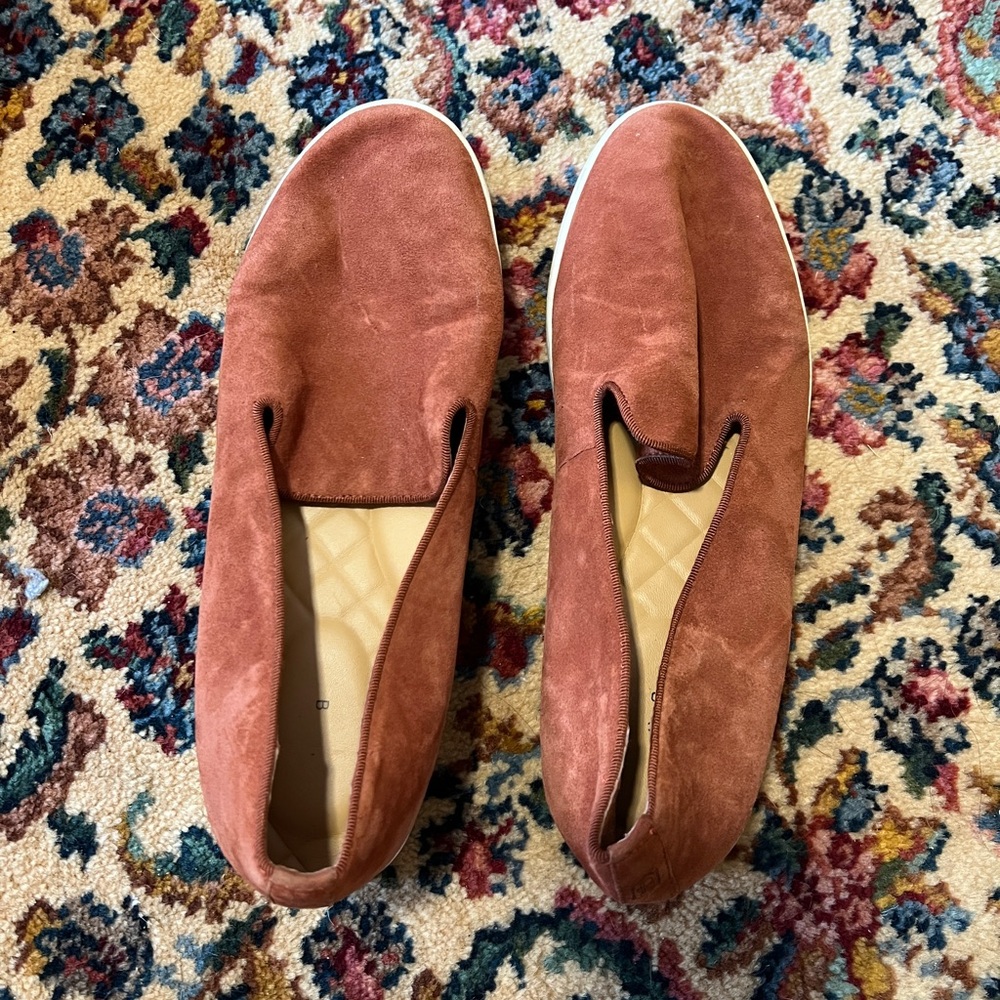 BIRDIES rust orange sneakers size 9